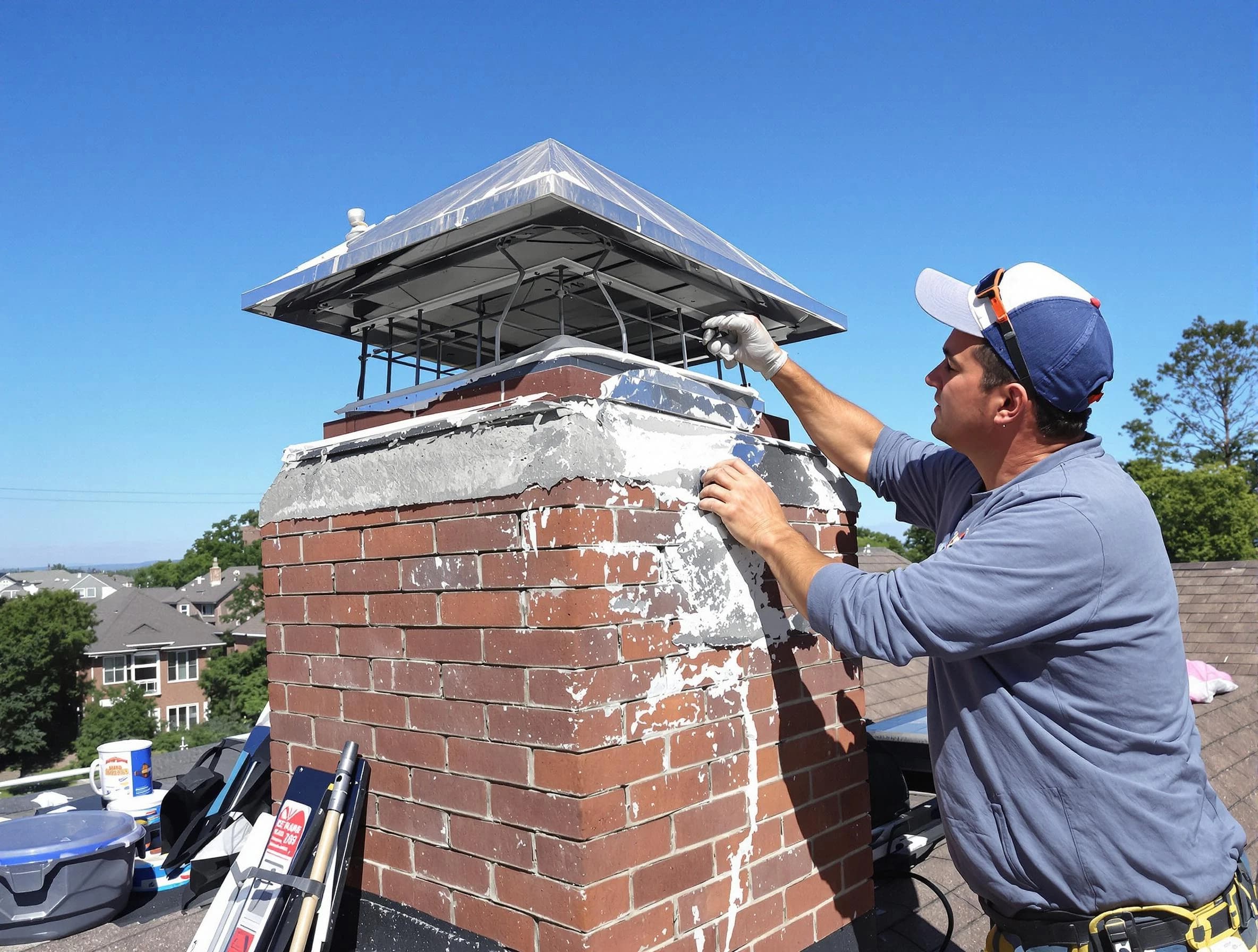 Chimney Crown Services service in Goodlettsville, TN